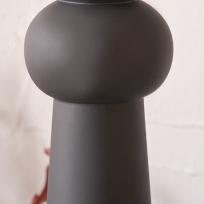 Ellery Black Contemporary Ceramic Table Lamp
