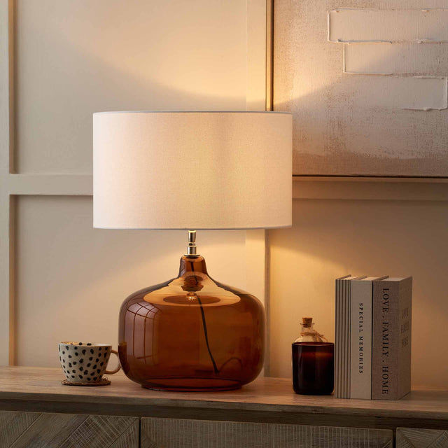 Radley Amber Glass Table Lamp Base
