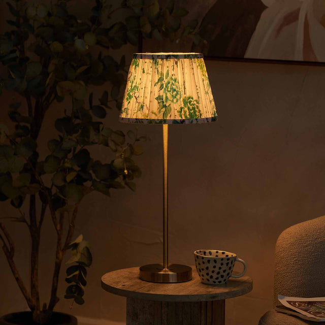 Designers Guild Antique Brass Slim Table Lamp Base