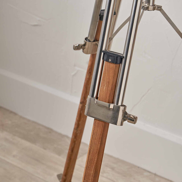 Dock Nickel Tripod Floor Lamp Base