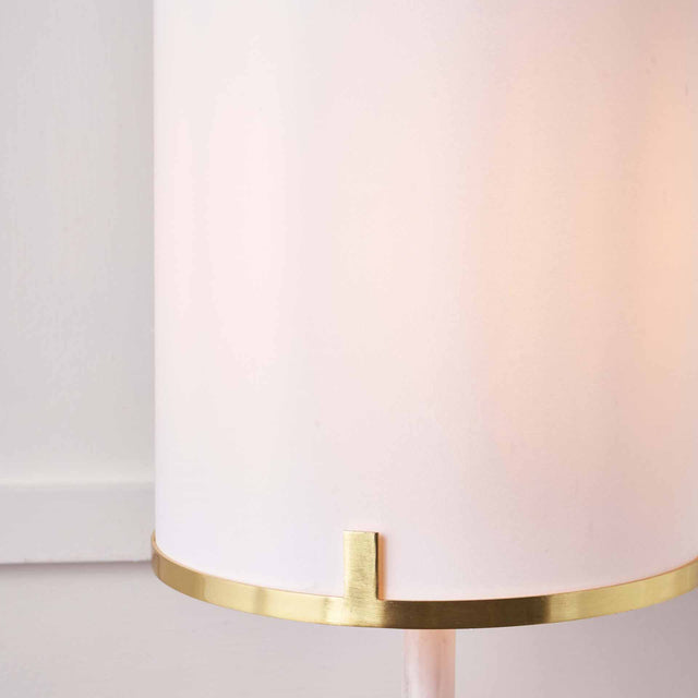 Manzoni Marble Effect Floor Lamp