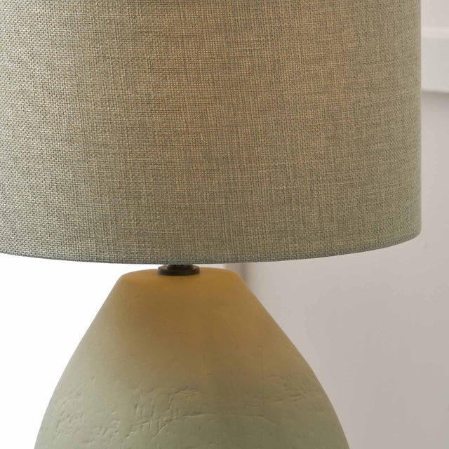 Avery Sage Vintage Textured Ceramic Floor Lamp