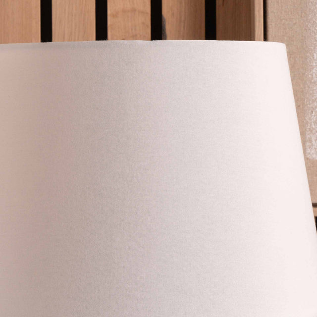 Goodwood Ivory Tapered Poly Cotton Lampshade