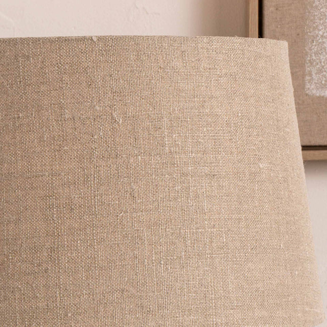 Calamba Natural Linen Tapered Lampshade