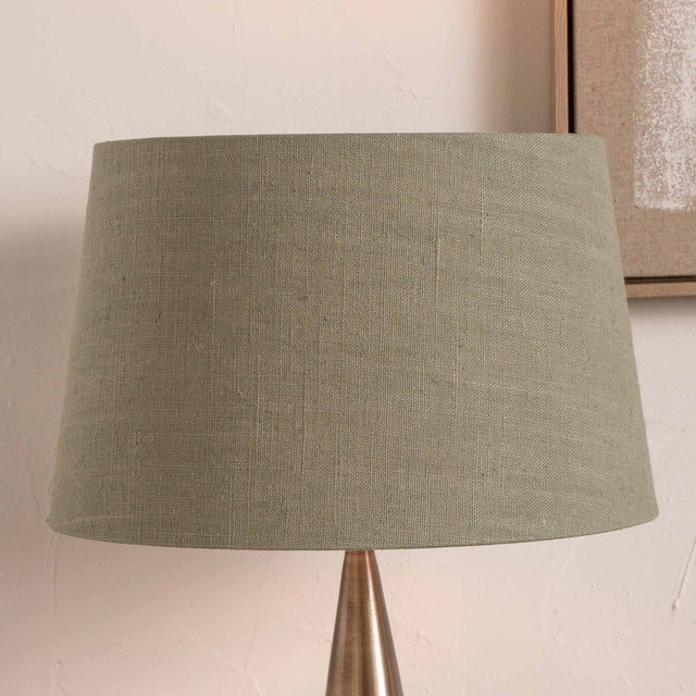 Calamba Pistachio Green Linen Tapered Lampshade