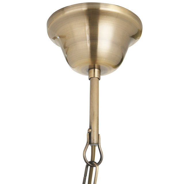 Eliza Antique Brass Traditional Electrified Fitting