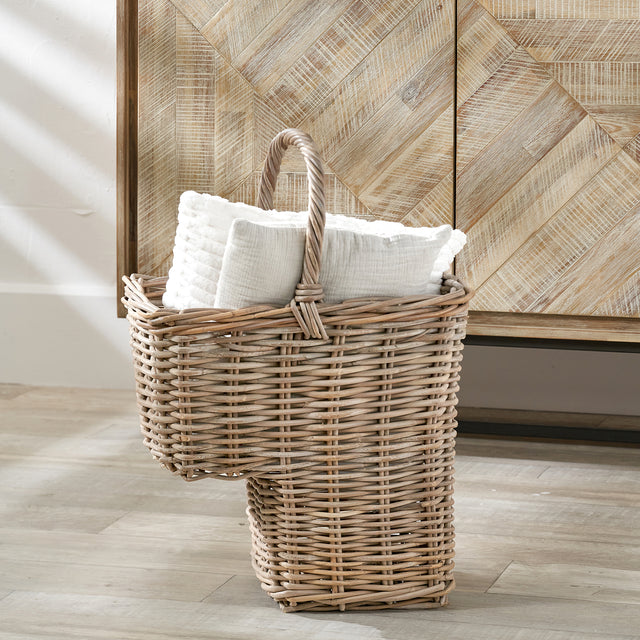 Buton Grey Kubu Stair Basket