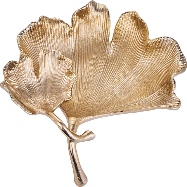 Amara Gold Decorative Ginko Bowl