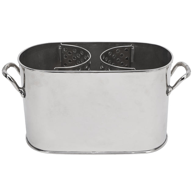 Merlot Silver Wine Bottle Holder