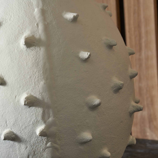 Kanie White Bobbled Vase