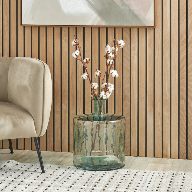 Antonio Clear Recycled Glass Vase