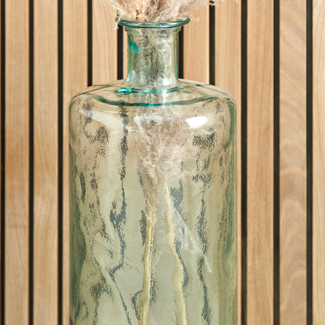 Benia Recycled Glass Tall Vase