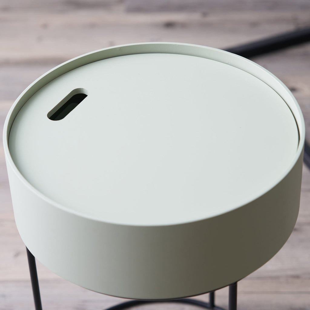 Sage Green Storage Side Table Home Accents R ma