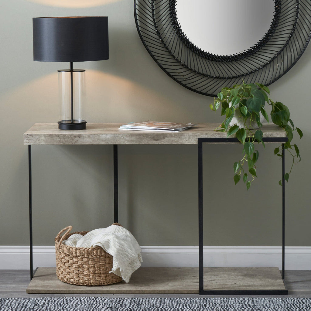 Concrete on sale style table