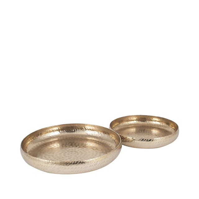 Ruma S/2 Gold Hammered Metal Bowls | Home Accents | Ruma