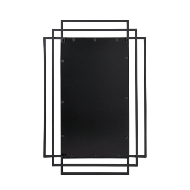 Ruma Black Rectangular Multi Framed Wall Mirror | Home Accents | Rūma