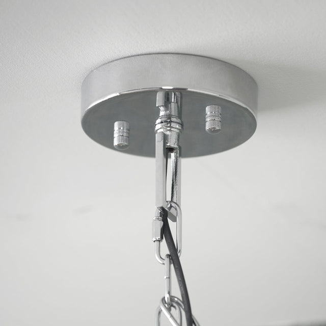 Ruma Nickel 4 Light Cube Pendant | Lighting | Rūma