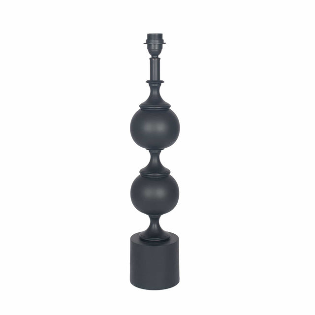 Ruma Matt Black Tall Table Lamp | Lighting | Rūma
