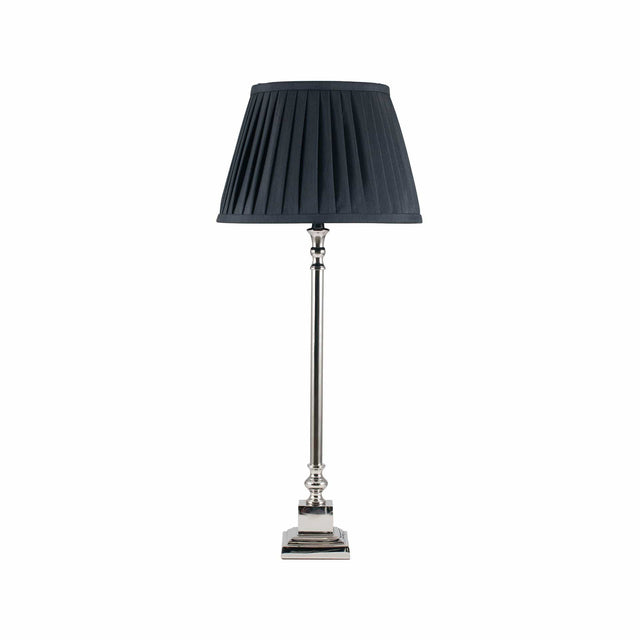 Ruma Nickel Metal Candlestick Table Lamp | Lighting | Ruma