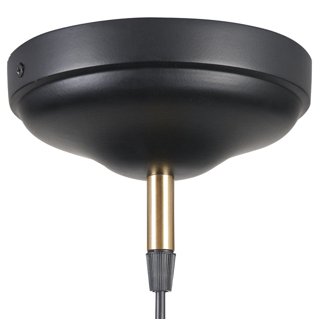Ruma Matt Black Cone Pendant | Lighting | Rūma