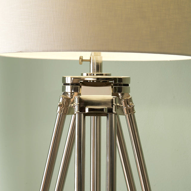 Ruma Nickel Tripod Floor Lamp | Home Lighting | Rūma