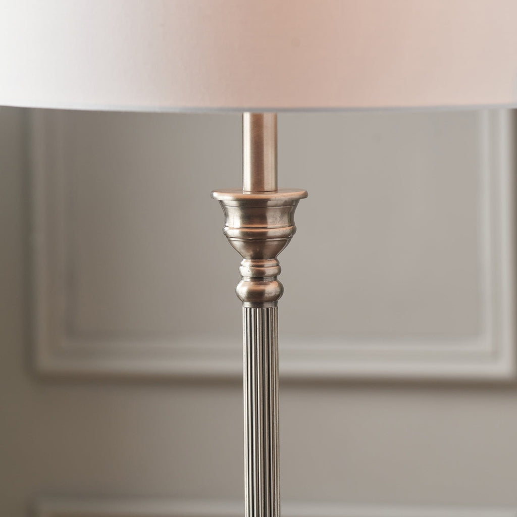 Antique Silver Floor Lamp | Lighting