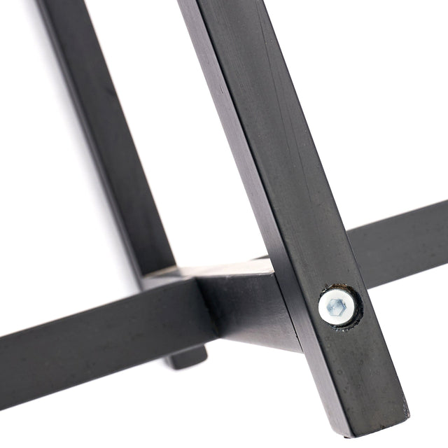 Ruma Matt Black Wood Floor Lamp | Lighting | Rūma