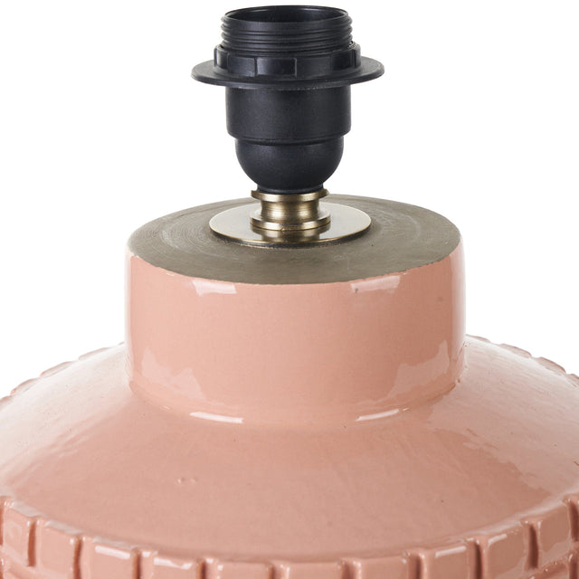 Sullivan Apricot Square Stoneware Table Lamp