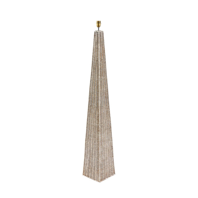 Ruma Rattan Pyramid Floor Lamp | Lighting | Rūma