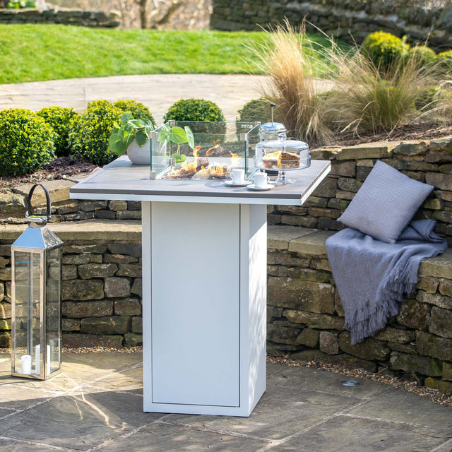 Cosiloft White And Grey Bar Table