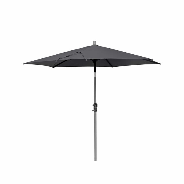 Ruma Platinum Riva Anthracite 2.5m Round Parasol | Outdoor | Ruma