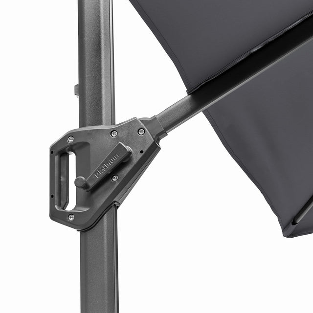 Ruma Platinum Voyager T1 Anthracite Rectangular Parasol | Outdoor | Ruma