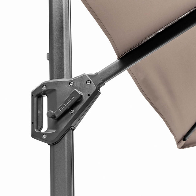 Platinum Voyager T1 Taupe Rectangular Parasol