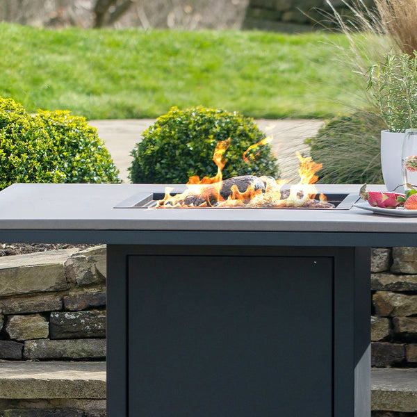 Outdoor fire pit bar deals