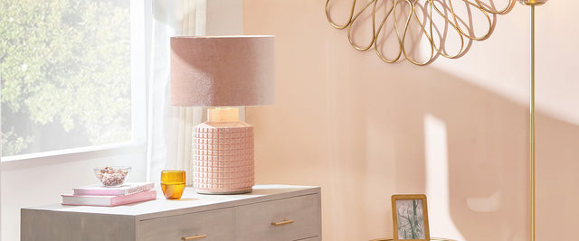 Pink Lamps & Lighting
