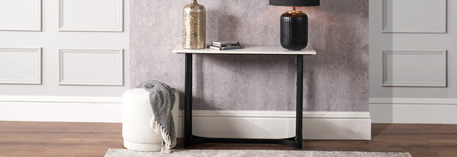 Marble Hallway Console Table