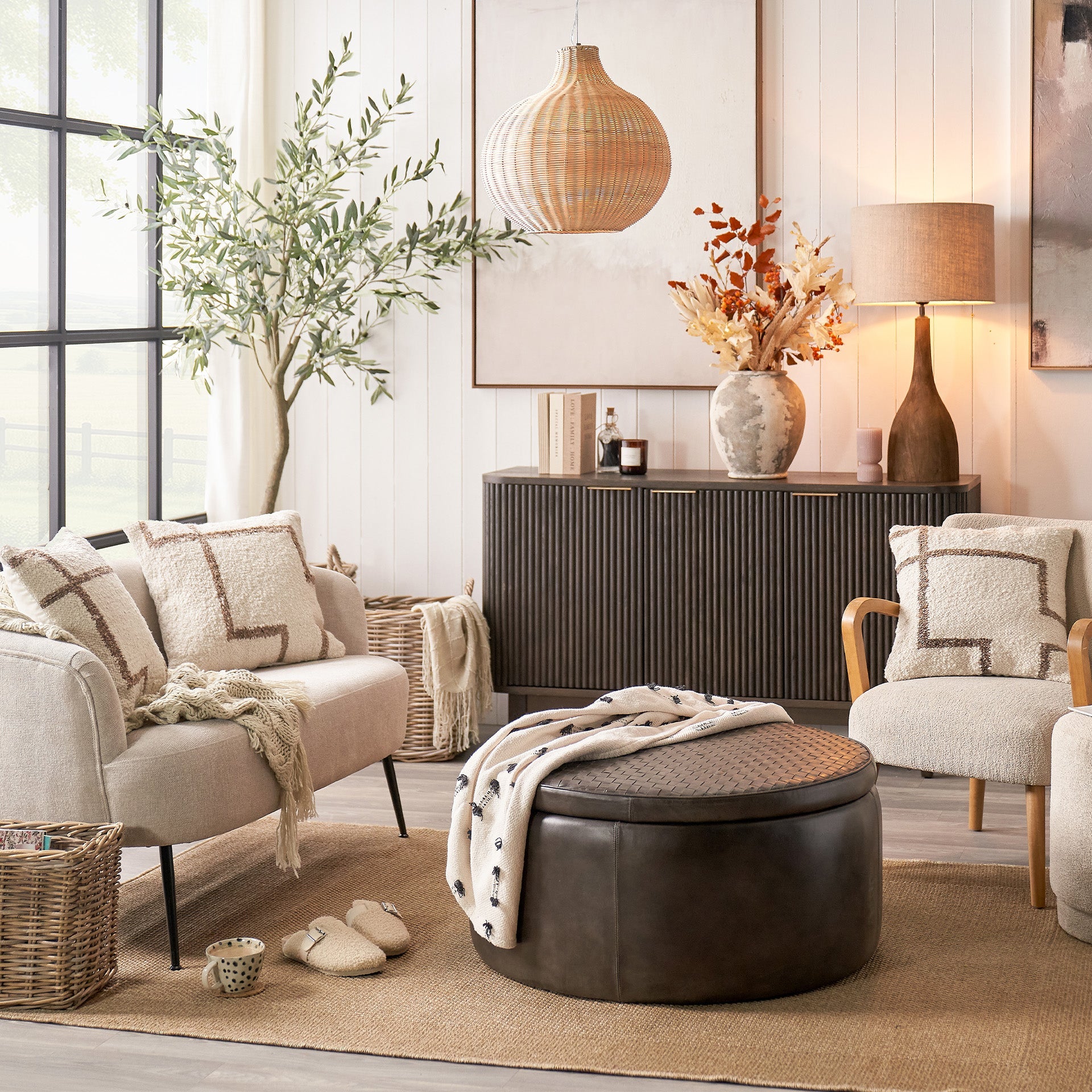 Autumnal Living Room