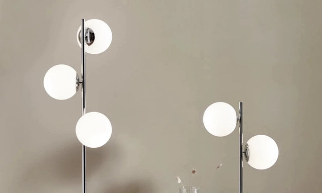 Glass Ball Floor Lamps