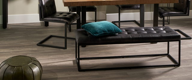 Leather Bench