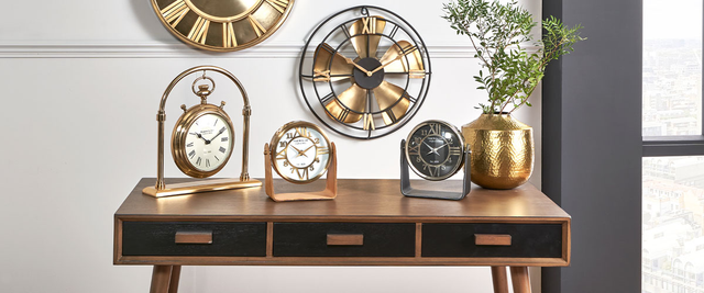 Home Office Clock Accents