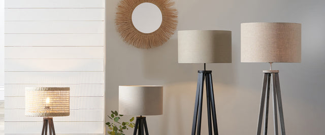 Grey Floor Lamps