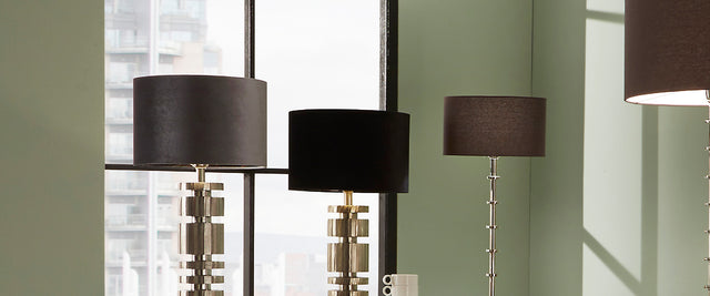 Grey Lamp Shades