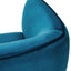 Andrea Blue Velvet Sofa