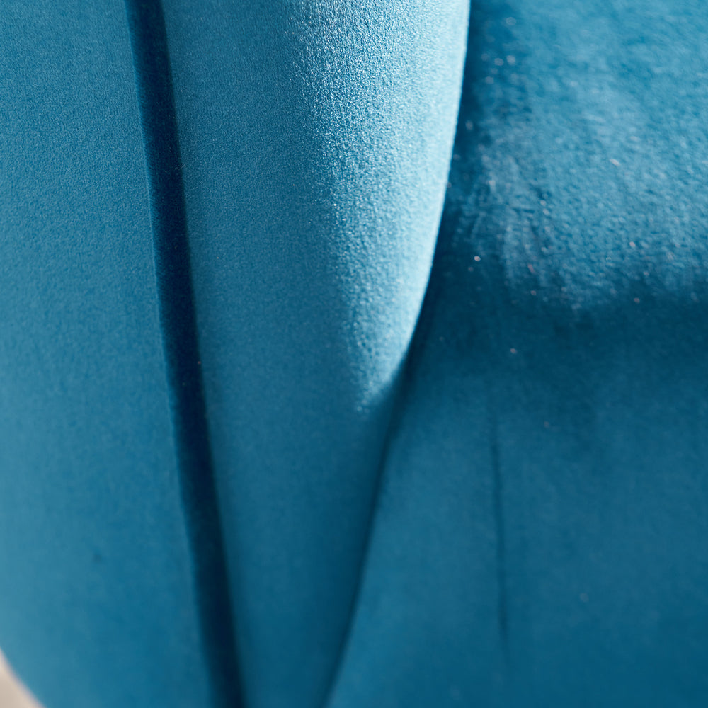Andrea Blue Velvet Sofa