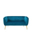Andrea Blue Velvet Sofa