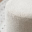 Olbia Taupe Teddy Pouffe