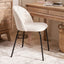 Lea Pebble Linen Dining Chair