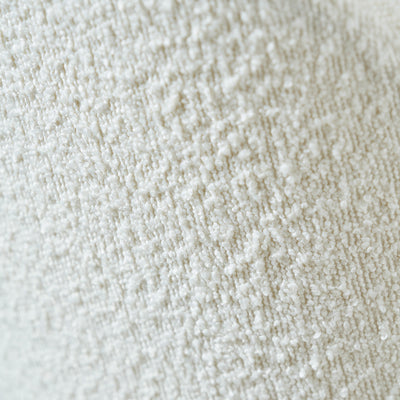 Lea White Boucle Dining Chair