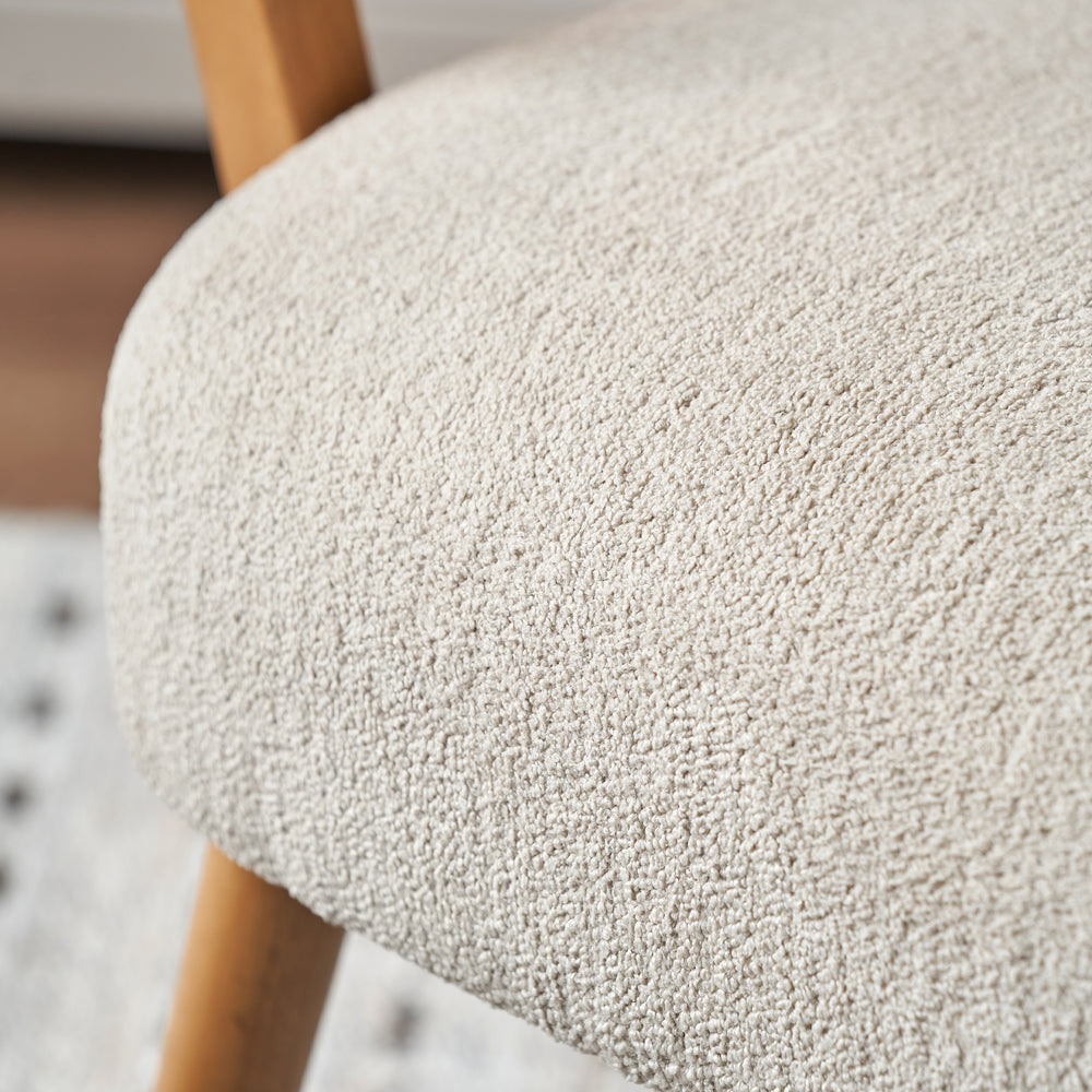 Osilo Taupe Teddy Accent Chair