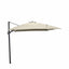 Platinum Glow Challenger 3m Square Champagne Parasol